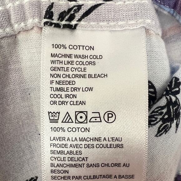 Tommy Bahama Mens L Double Flora Plaid Palm Tree Hawaiian Shirt Coastal Resort - Picture 8 of 12